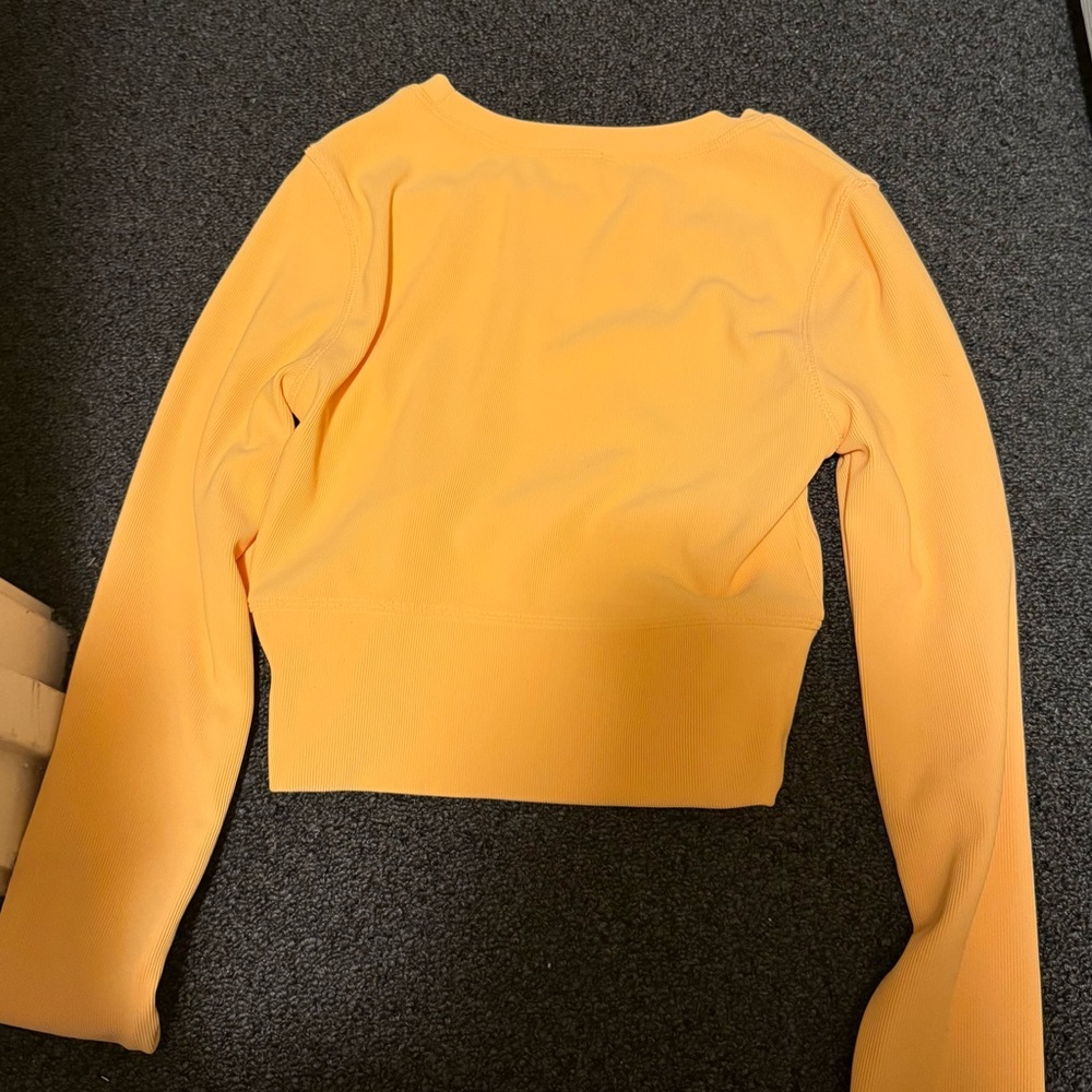 Bright Orange Women's Crop Top